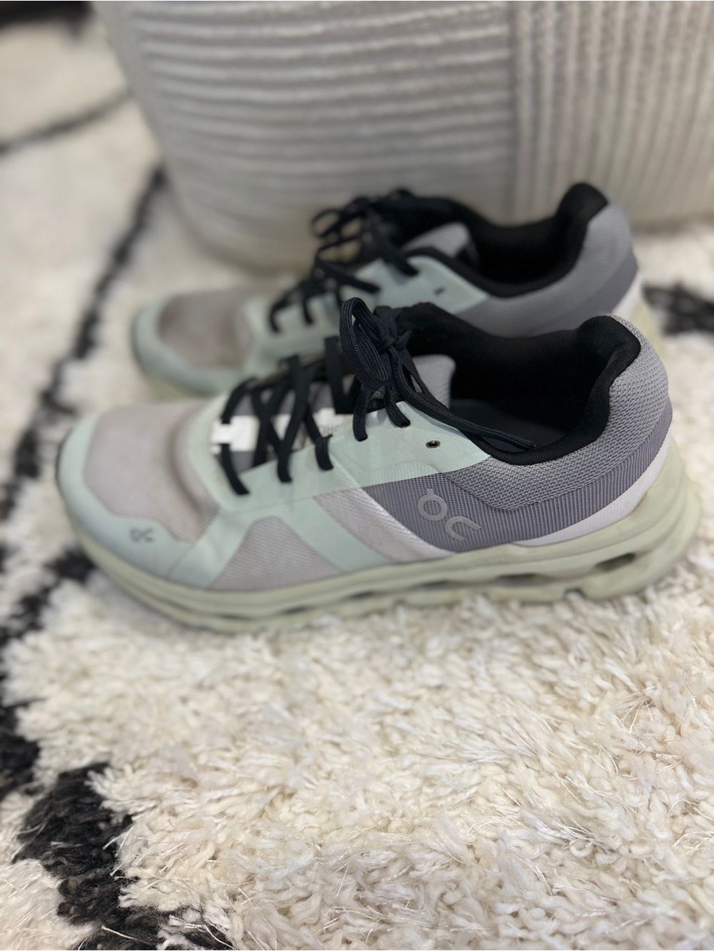 On Cloudrunner Women’s 9.5 Frost Aloe Running Shoes Sneakers - Picture 9 of 12